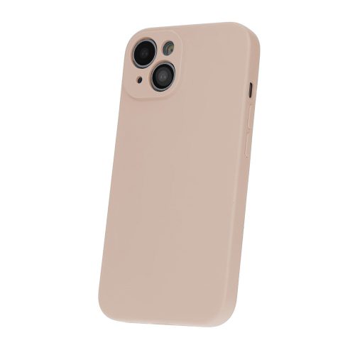 Xiaomi Redmi Note 14 Pro 5G szilikon tok, hátlap tok, velúr belső, bézs, matt, Silicone Case