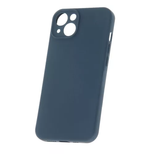 Samsung Galaxy A06 szilikon tok, hátlap tok, velúr belső, kék, matt, SM-A065,  Silicone Case