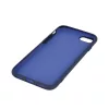 Samsung Galaxy A06 szilikon tok, hátlap tok, velúr belső, kék, matt, SM-A065,  Silicone Case