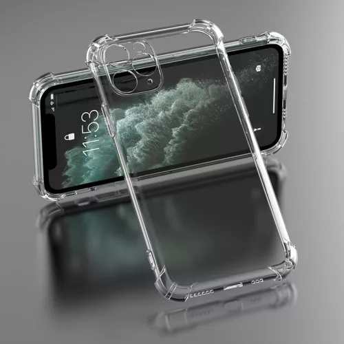 Samsung Galaxy A06 4G/5G szilikon tok, átlátszó, kamera védelem, 1,5mm, SM-A065, SM-A066, Anti Shock