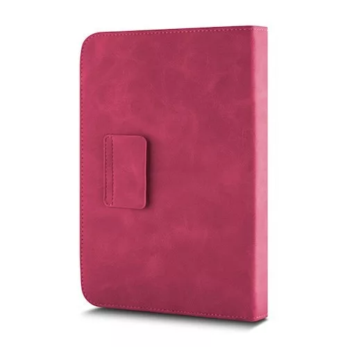 Univerzális tablet könyvtok, 12"-13", rózsaszín, Fantasia
