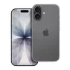 iPhone 17 Air (6.6") szilikon tok, átlátszó, 2mm, kamera védelemmel, Clear