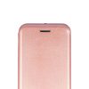 Samsung Galaxy A17 4G/5G könyvtok, mágneszáras, flip tok, szilikon keretes, rose gold, SM-A175, SM-A176, Diva
