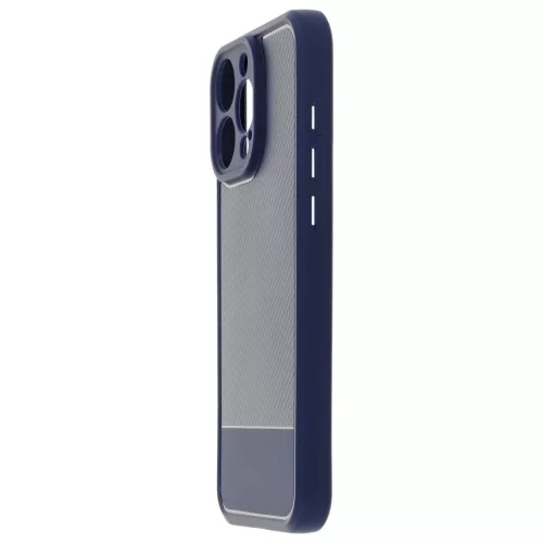 Samsung Galaxy S25 Ultra hátlap tok, TPU tok, kamera védelemmel, kék, SM-S938, Simple carbon