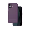 iPhone 17 (6,3") hátlap tok, TPU tok, kamera védelemmel, lila, Simple carbon