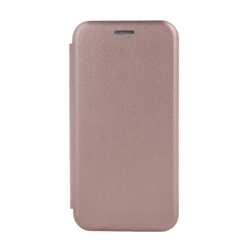 Samsung Galaxy S26 Ultra könyvtok, mágneszáras, flip tok, szilikon keretes, rose gold, SM-S948, Diva