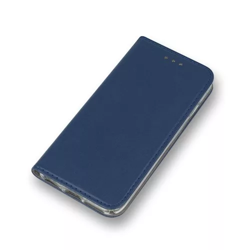 Honor Magic 8 Lite telefon tok, könyvtok, notesz tok, oldalra nyíló tok, mágnesesen záródó, kék, Smart Magnetic