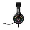 VARR VH6060B fekete gamer RGB fejhallgató