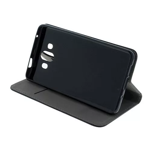 Samsung Galaxy S26 Plus telefon tok, könyvtok, notesz tok, oldalra nyíló tok, mágnesesen záródó, SM-S946, fekete, Smart Magnetic