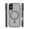 iPhone 13 (6.1") hátlap tok, TPU / PC tok, magsafe, fekete, Mag Matt