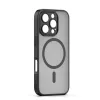 iPhone 14 (6.1") hátlap tok, TPU / PC tok, magsafe, fekete, Mag Matt