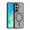 Samsung Galaxy S26 hátlap tok, TPU / PC tok, magsafe, fekete, SM-S941, Mag Matt