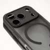 Samsung Galaxy S26 hátlap tok, TPU / PC tok, magsafe, fekete, SM-S941, Mag Matt