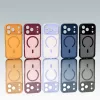 iPhone 13 (6.1") hátlap tok, TPU / PC tok, magsafe, világoskék, Mag Matt