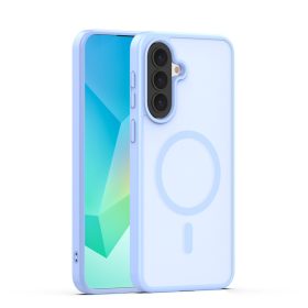   Samsung Galaxy A57 hátlap tok, TPU / PC tok, magsafe, világoskék, SM-A576, Mag Matt