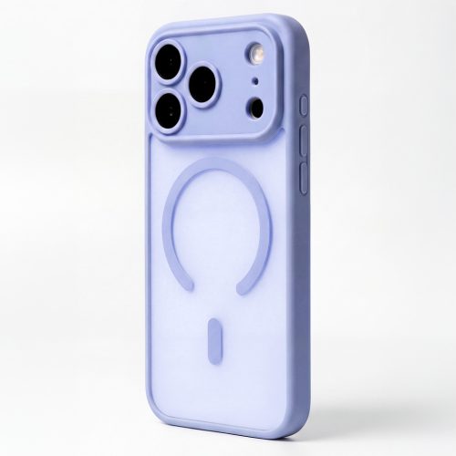 Samsung Galaxy A57 hátlap tok, TPU / PC tok, magsafe, világoskék, SM-A576, Mag Matt