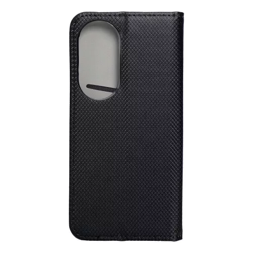 Honor Magic 8 Pro telefon tok, könyvtok, oldalra nyíló tok, mágnesesen záródó, fekete, Smart Magnet