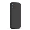 Xiaomi Redmi A7 Pro szilikon tok, matt, velúr belső, fekete, Silicone Case
