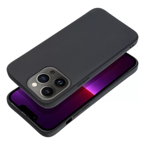 Honor 600 szilikon tok, hátlap tok, fekete, matt