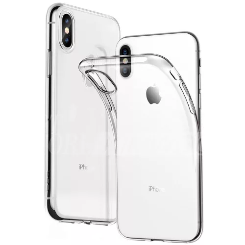 Xiaomi Redmi A7 Pro hátlap tok, szilikon tok, átlátszó, 1mm, Slim