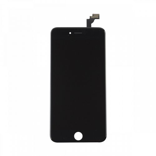 iPhone 6 6G Plus (5,5") fekete LCD + érintőpanel+takaró lemezzel AAAA (MK PARTS) minőségű