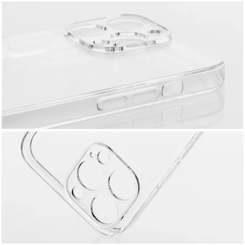 Xiaomi 17T Pro szilikon tok, átlátszó, 2mm, Clear
