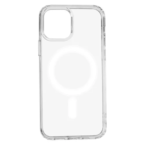iPhone 17 Pro (6.3") szilikon tok, átlátszó, 1,5mm, Anti Shock Magsafe