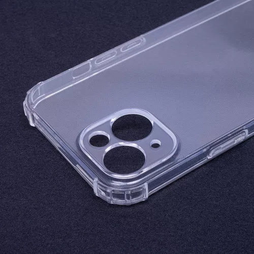 iPhone 17 Pro Max / 18 Pro Max (6,9") szilikon tok, átlátszó, 1,5mm, Anti Shock