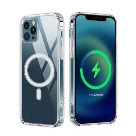   Samsung Galaxy S25 FE / S26 FE  szilikon tok, átlátszó, 1,5mm, SM-S731, SM-S741, Anti Shock Magsafe
