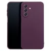 Samsung Galaxy A27 szilikon tok, hátlap tok, velúr belső, sötét bordó, matt, SM-A276, Silicone Case