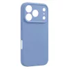 Samsung Galaxy A37 / A36 / A56 szilikon tok, hátlap tok, velúr belső, égkék, matt, SM-A376, SM-A366, SM-A566, Silicone Case