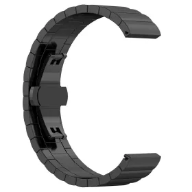   Samsung Galaxy Watch 4/5/Active 2 / Huawei Watch GT 3 / GT 3 Pro okosóra szíj, fém, szürke, Techsuit