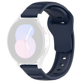   Huawei Watch GT 2 / GT 2 Pro / GT 3 Pro / Xiaomi Watch S1 okosóra szíj, szilikon, sötétkék, Techsuit