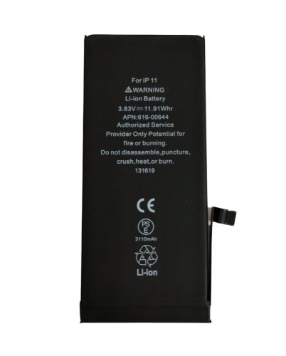 iPhone 11 (6.1") akkumulátor, 3110mAh, APN: 616-00644, OEM