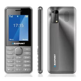   Blaupunkt V24 mobiltelefon, dual sim, kártyafüggetlen, magyar nyelvű, ezüst