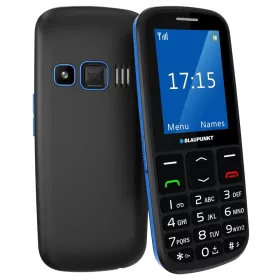   Blaupunkt BS04i mobiltelefon, kártyafüggetlen, magyar nyelvű, fekete-kék