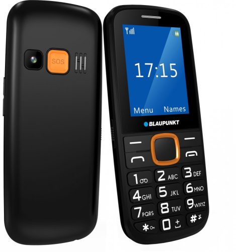 Blaupunkt BS04 fekete-narancssárga mobiltelefon