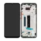Xiaomi Mi 10 Lite LCD + érintőpanel kerettel, gyári, szürke (Tarnish)