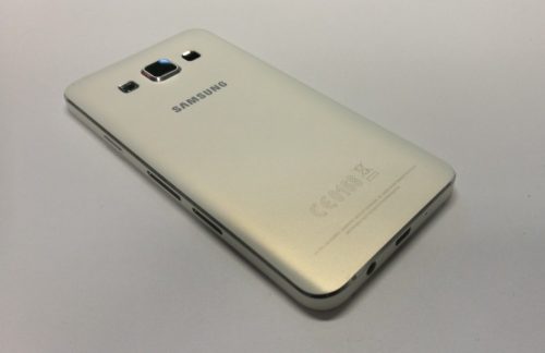 Samsung A300 Galaxy A3 fehér gyári bontott hátlap (keret)