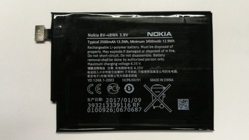 Nokia BV-4BWA LUMIA 1320 gyári használt akkumulátor 3500mAh