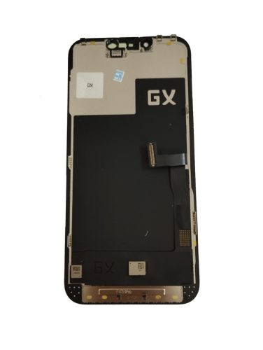 iPhone 13 Pro (6,1") OLED LCD + érintőpanel, fekete, GX (Hard)