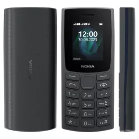   Nokia 105 4G (2023) mobiltelefon, kártyafüggetlen, magyar nyelvű, dual sim, fekete, TA-1551