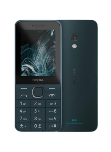 Nokia 225 4G (2024) mobiltelefon, dual sim, sötétkék, TA-1610