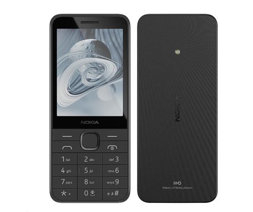 Nokia 215 4G (2024) mobiltelefon, dual sim, fekete, TA-1613