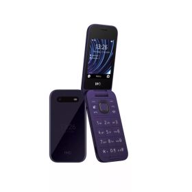   Nokia 2660 Flip 4G mobiltelefon, kártyafüggetlen, magyar nyelvű, dual sim, lila (Twilight Violet), TA-1711