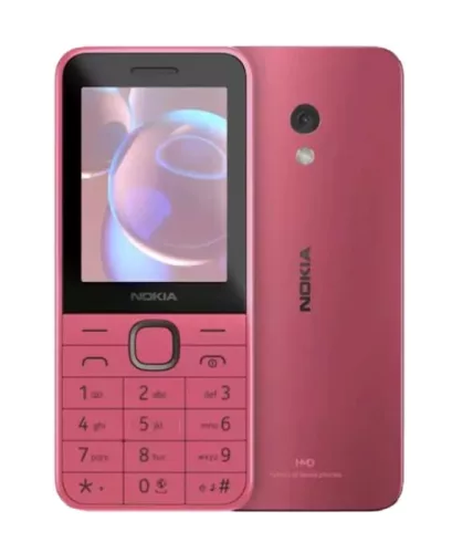 Nokia 225 4G (2024) mobiltelefon, dual sim, rózsaszín, TA-1610