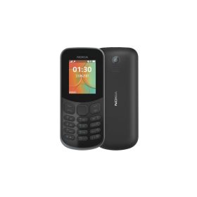   Nokia 130 (2017) mobiltelefon, kártyafüggetlen, magyar nyelvű, dual sim, fekete