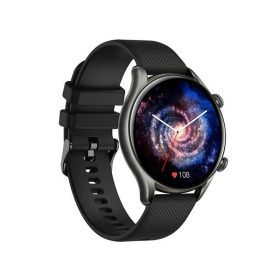   Colmi i20 okosóra szilikon szíjjal, 1,32" HD kijelző, bluetooth hívás, IP67 vízállóság, fekete