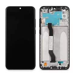   Xiaomi Redmi Note 8 LCD + érintőpanel kerettel, fekete, gyári