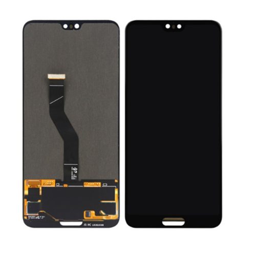 Huawei P20 Pro fekete TFT LCD + érintőpanel keret nélkül